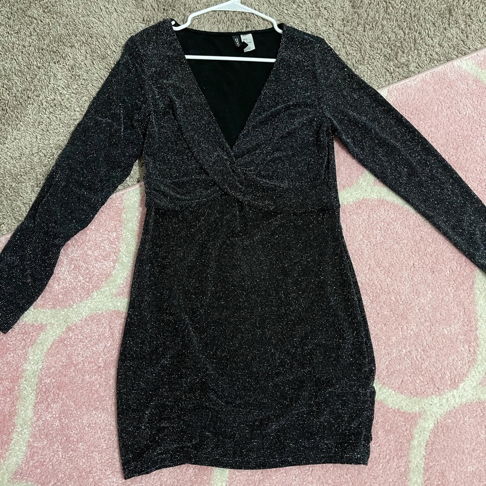 H&M glitter party dress